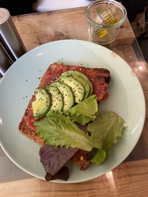 Really good bread! at Dulces Dreams in Malaga