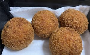 Arancini balls   at Arrivederci Pizzeria in Milton