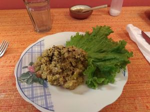 Quinoa main dish at Cafe Lurathapi Vegan Food - Maybe closed in La Paz