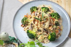 Salted Egg Yolk Carbonara (taken from their Facebook Page) at Stars Picker Audio Cafe in Petaling Jaya