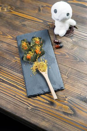 Osmanthus Jelly, 5 pieces (taken from their Facebook Page) at Stars Picker Audio Cafe in Petaling Jaya