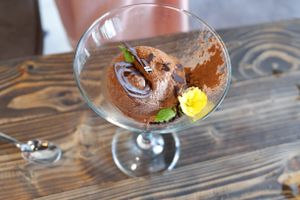 Chocolate Ice Cream. at Stars Picker Audio Cafe in Petaling Jaya