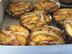 Peach Cobler at You Eat I Bake in Myrtle Beach