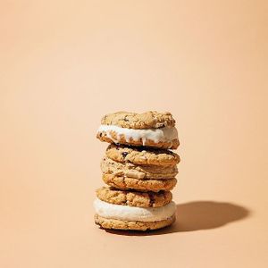 Ice-cream sandwhiches at Virtuous Pie - UBC in Vancouver