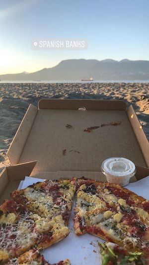 Grandma pie  at Virtuous Pie - UBC in Vancouver