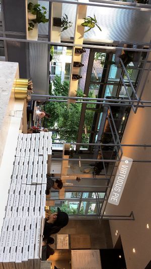 That aesthetic tho at Virtuous Pie - UBC in Vancouver