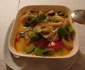 Food example at Muei's ThaiFood in Svendborg