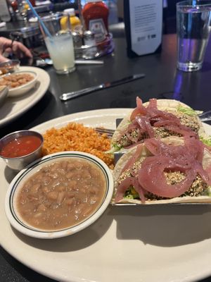 The pickled onions nailed it  at Plaza Cafe in Santa Fe