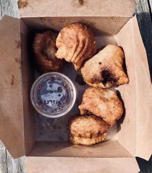 Pot Sticker at Merit Vegan Restaurant in Sunnyvale