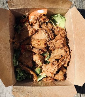 Gourmet Deluxe at Merit Vegan Restaurant in Sunnyvale