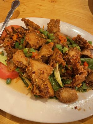 Gourmet deluxe  at Merit Vegan Restaurant in Sunnyvale