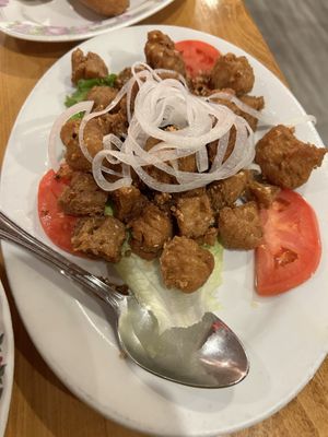 S2 Golden Era (fried gluten) 6/10  at Merit Vegan Restaurant in Sunnyvale