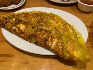 Banh Xeo at Merit Vegan Restaurant in Sunnyvale