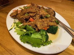 Gourmet Deluxe at Merit Vegan Restaurant in Sunnyvale