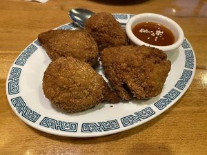 Fried Drumsticks at Merit Vegan Restaurant in Sunnyvale