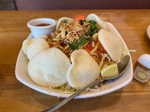 Papaya Salad at Merit Vegan Restaurant in Sunnyvale