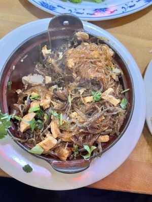   at Merit Vegan Restaurant in Sunnyvale