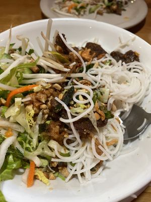   at Merit Vegan Restaurant in Sunnyvale