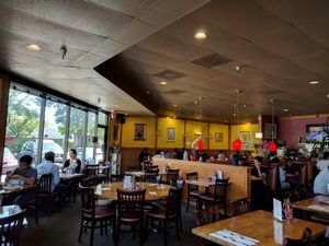 dining area at Merit Vegan Restaurant in Sunnyvale