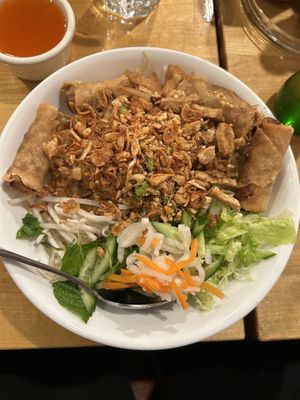 Number 29 - golden rolls vermicelli   at Merit Vegan Restaurant in Sunnyvale