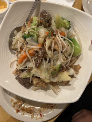 Chow fun - very good!   at Merit Vegan Restaurant in Sunnyvale