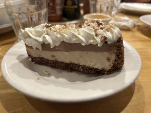Peanut butter pie - probably wouldn’t get again   at Merit Vegan Restaurant in Sunnyvale