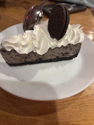 Oreo cheesecake   at Merit Vegan Restaurant in Sunnyvale