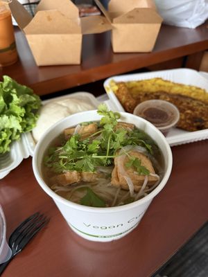pho  at Merit Vegan Restaurant in Sunnyvale