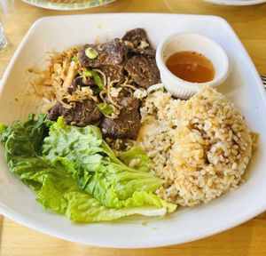 Bbq Seitan   at Merit Vegan Restaurant in Sunnyvale