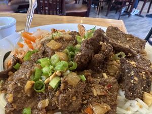   at Merit Vegan Restaurant in Sunnyvale