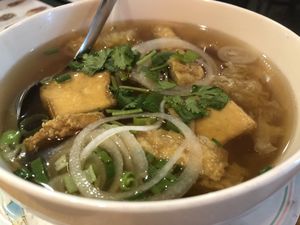 Pho at Merit Vegan Restaurant in Sunnyvale