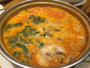  Tom Kha Thai Soup at Merit Vegan Restaurant in Sunnyvale