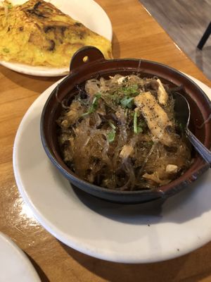 House Special Rice Clay Pot at Merit Vegan Restaurant in Sunnyvale