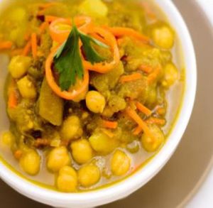 Eggplant Curry at ZiZi's Take Out in Charlotte