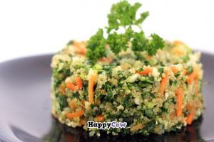 Organic Quinoa & Kale Salad, Gluten & Soy Free at ZiZi's Take Out in Charlotte