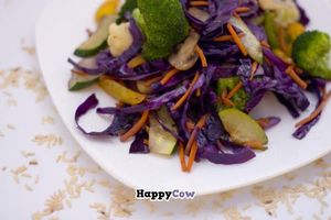 Vegetable Stir-Fry at ZiZi's Take Out in Charlotte