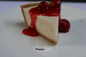 Vegan Cheesecake at ZiZi's Take Out in Charlotte