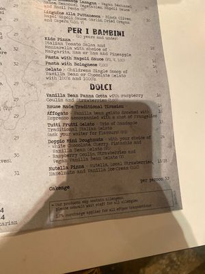   at Doppiozero Pizzeria & Wine Bar in Moorooduc