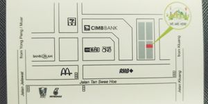 Map at KKKH Veggie in Batu Pahat