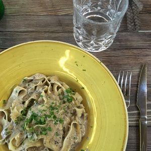 One of their vegan dishes  at Spiga in Alicante