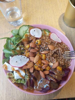 Buckwheat ! ❤️  at RoseHip Vegan Kebabs in Vilnius