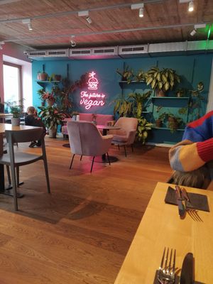  at RoseHip Vegan Kebabs in Vilnius