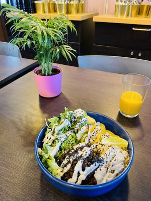Mexican bowl  at RoseHip Vegan Kebabs in Vilnius