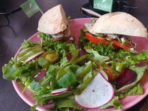  at RoseHip Vegan Kebabs in Vilnius