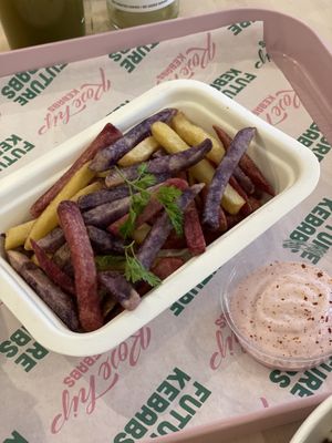 Chips - Rosehip Vegan Kebabs, Vilnius  at RoseHip Vegan Kebabs in Vilnius