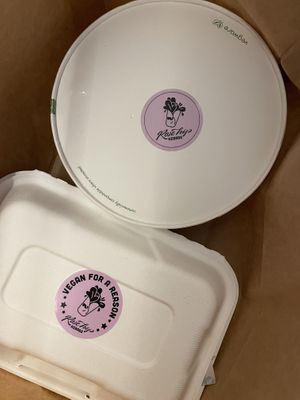 Food from Rosehip Vegan Kebabs, Vilnius  at RoseHip Vegan Kebabs in Vilnius