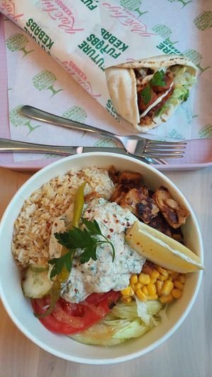  at RoseHip Vegan Kebabs in Vilnius