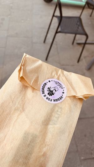   at RoseHip Vegan Kebabs in Vilnius