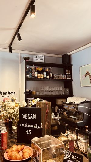   at RoseHip Vegan Kebabs in Vilnius