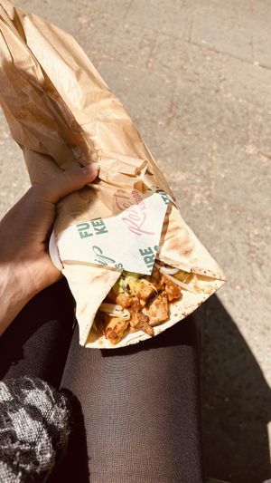   at RoseHip Vegan Kebabs in Vilnius